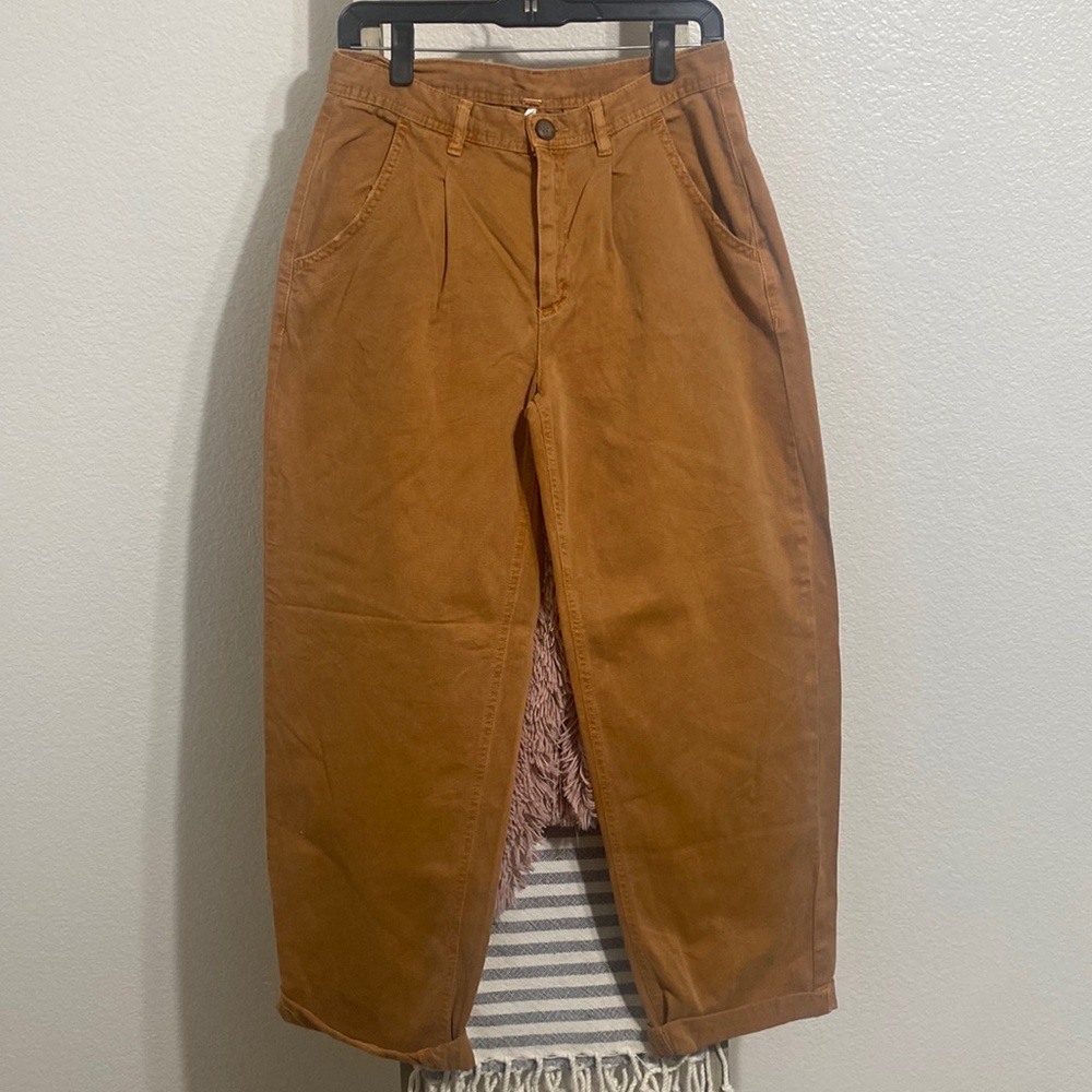 Free People Light Brown Trousers